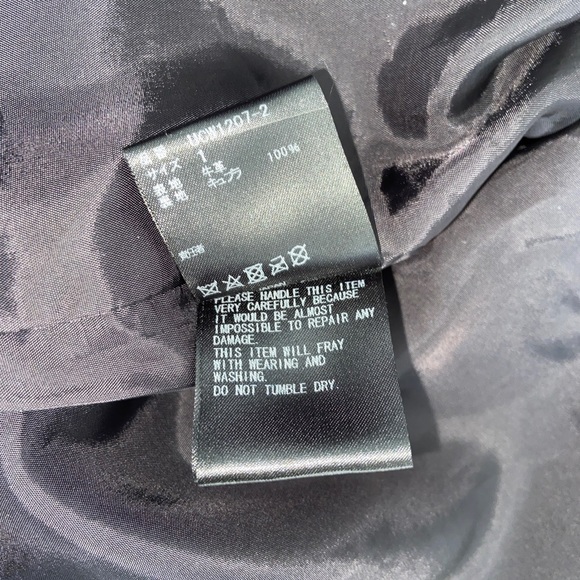 undercover ss19 leather biker jacket s UNI - Picture 8 of 12